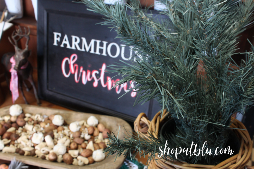 Beautiful Ways To Style A Dough Bowl For Christmas - White Lilac Farmhouse