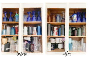 The Blue Building Antiques Shopatblu Declutter glassware