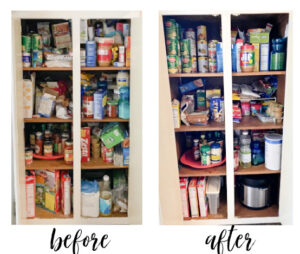 The Blue Building Antiques Shopatblu Declutter large pantry