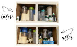 The Blue Building Antiques Shopatblu Declutter over sink cupboard