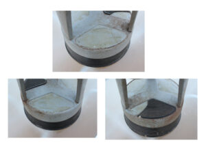 The Blue Building Antiques Shopatblu upcycled library stool treads
