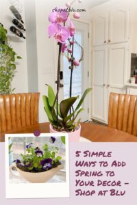 shopatblu 5 ways to get ready for spring decor orchid
