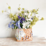 shopatblu Spring floral basket