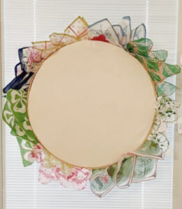 shopatblu final vintage handkerchief spring door wreat