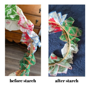 shopatblu starched hankies