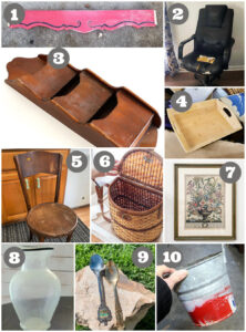 Shopatblu thrift store decor team thrifty upcycles