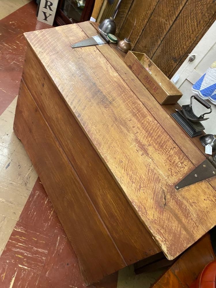 Shopatblu Elizabethton antique grain chest