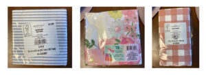 shopatblu easter tablescape napkins