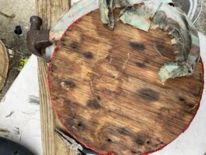 shopatblu vintage garden bench seat back
