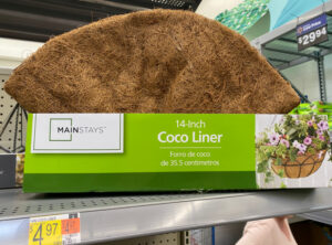 Shopatblu Spring coconut liners YARD READY