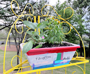 shopatblu the blue building antiques vertical herb garden tarragon