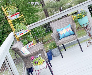 shopatblu the blue building antiques vertical herb garden deck chairs