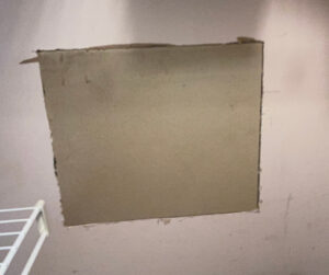 shopatblu how to make an access panel drywall