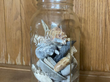 Shopatblu the blue building antiques how to choose wall color jar of shells