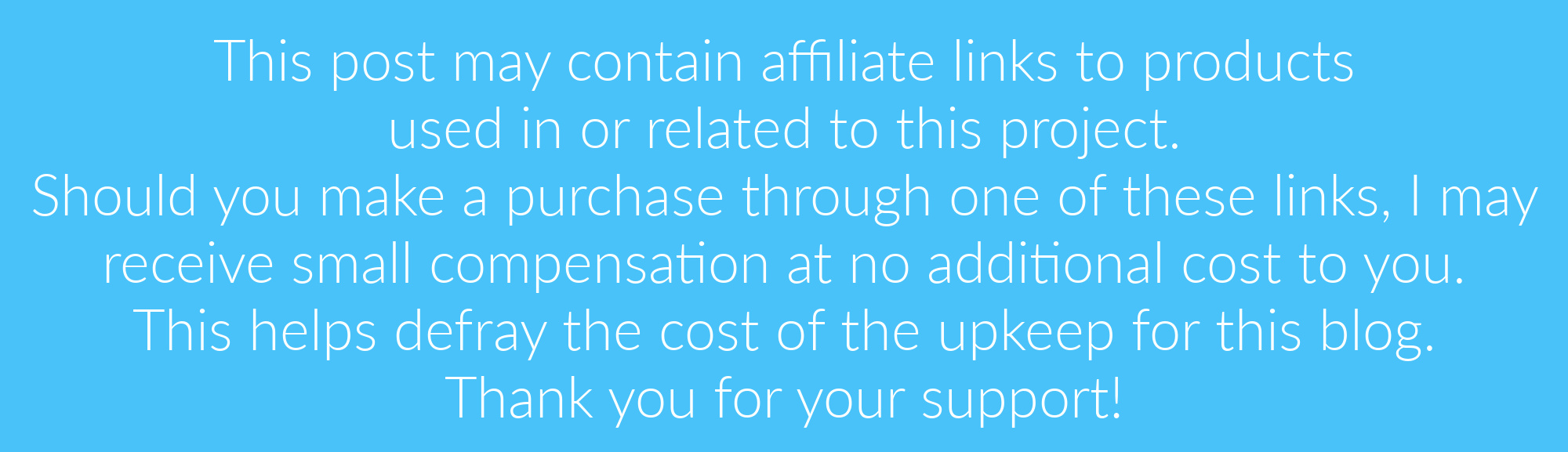 shopatblu affiliate disclaimer