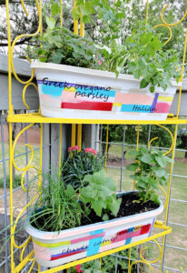 shopatblu vertical herb garden shelves corner unit