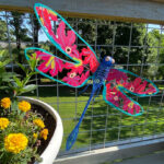 shopatblu how to refresh metal garden decor second dragon fly