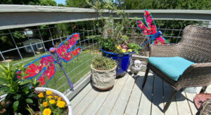shopatblu how to refresh metal garden decor planters