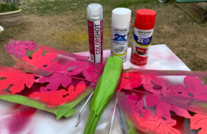 shopatblu how to refresh metal garden decor spray paint