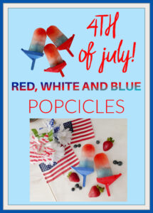 The Blue Building Antiques Shopatblu fourth of july red white and blue popcicles