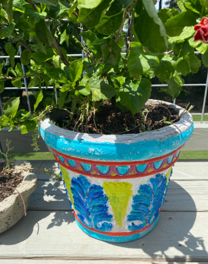 How to Paint Garden Pots and Planters