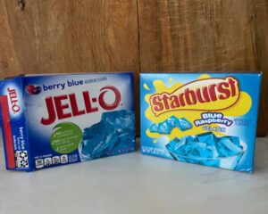 The Blue Building Antiques Shopatblu clear red white and blue jello desserts gelatin