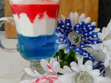 The Blue Building Antiques Shopatblu clear red white and blue jello dessert parfait