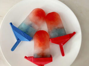 The Blue Building Antiques Shopatblu clear red white and blue popcicles patriotic