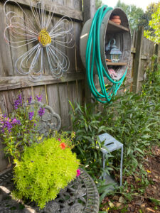 Shopatblu DIY Galvanized Tub Garden Shelves mounted shelves