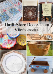 shopatblu Thrift Store Decor Team August projects