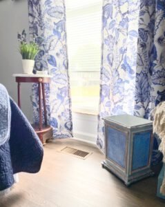 shopatblu vintage trash can window accent
