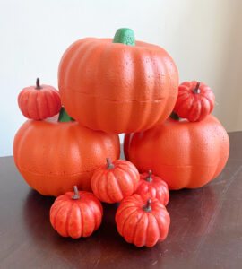 shopatblu the blue building antiques customize your pumpkins dollar tree pumpkin