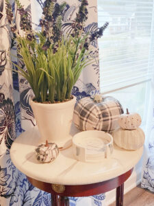 shopatblu the blue building antiques customize your pumpkins side table