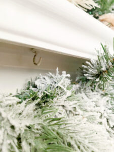 shopatblu mantle hooks for greenery decor