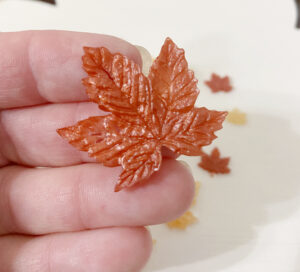shopatblu resin fall project large maple leaf