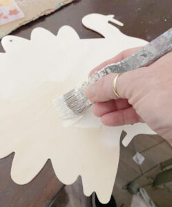 shopatblu resin fall project turkey basecoat