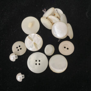 shopatblu artwork from vintage buttons