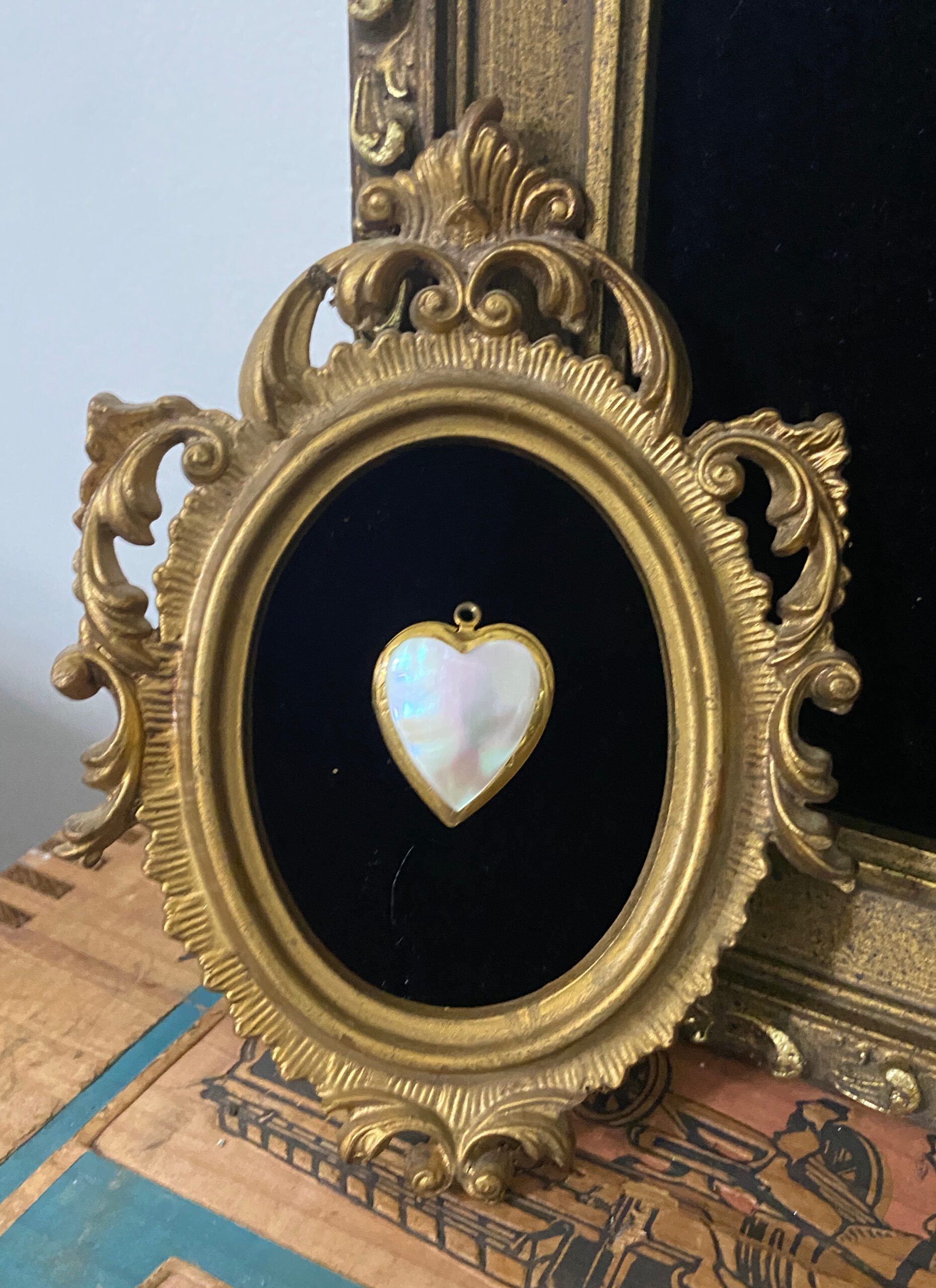 shopatblu artwork from vintage jewelry brooches