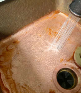 shopatblu craft tips and tricks clean sink