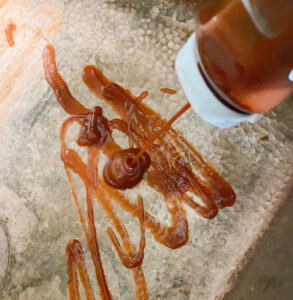 shopatblu craft tips and tricks squirt ketchup in the sink
