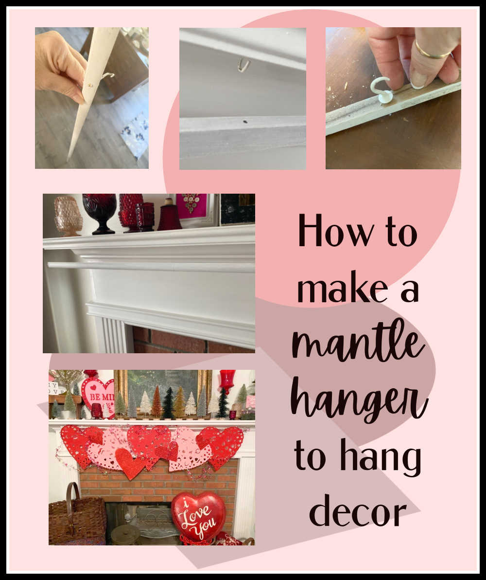 Easy Dollar Tree Valentine Heart Mantle Decor - Shop at Blu