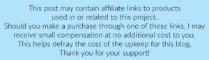 shopatblu thrift store painted side table disclaimer