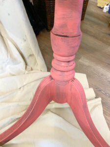 shopatblu thrift store painted side table one coat