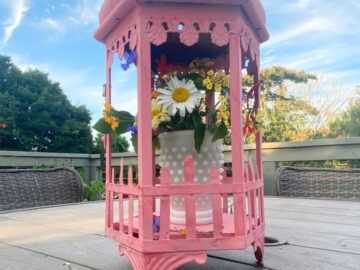 Shopatblu metal garden decor lantern summer sky