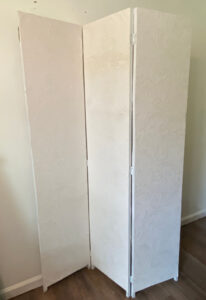 shopatblu three panel room divider trifold screen ceiling tiles