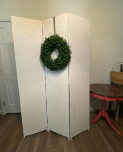 shopatblu three panel room divider textured wallpaper