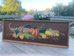 shopatblu thrift store vintage art refreshed mosaic art