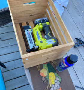 shopatblu thrift store vintage art cordless nailer