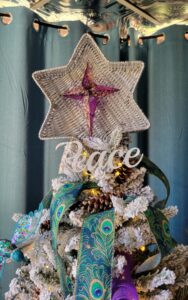 shopatblu king of christmas flock tree bb4 and afters