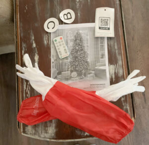 shopatblu Fall Christmas Tree King of Christmas gloves